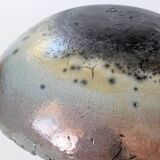 Vintage Raku ceramic bowl, handmade, signed, Japanese craftsmanship.