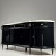 Black Louis XVI style sideboard