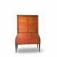 Secretary credenza in marquetry in the Italian Louis XV style from the mid-century, 1960.