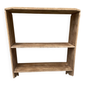 Solid wood shelf