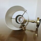 Jo Hammerborg wall lamp in brass, Denmark, 1970s.