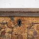 Antique solid gilded wooden chest dated 1846 #86