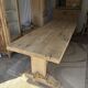Monastery table in solid oak