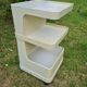 Meuble desserte sur roulettes de rangement vintage prisunic 1970