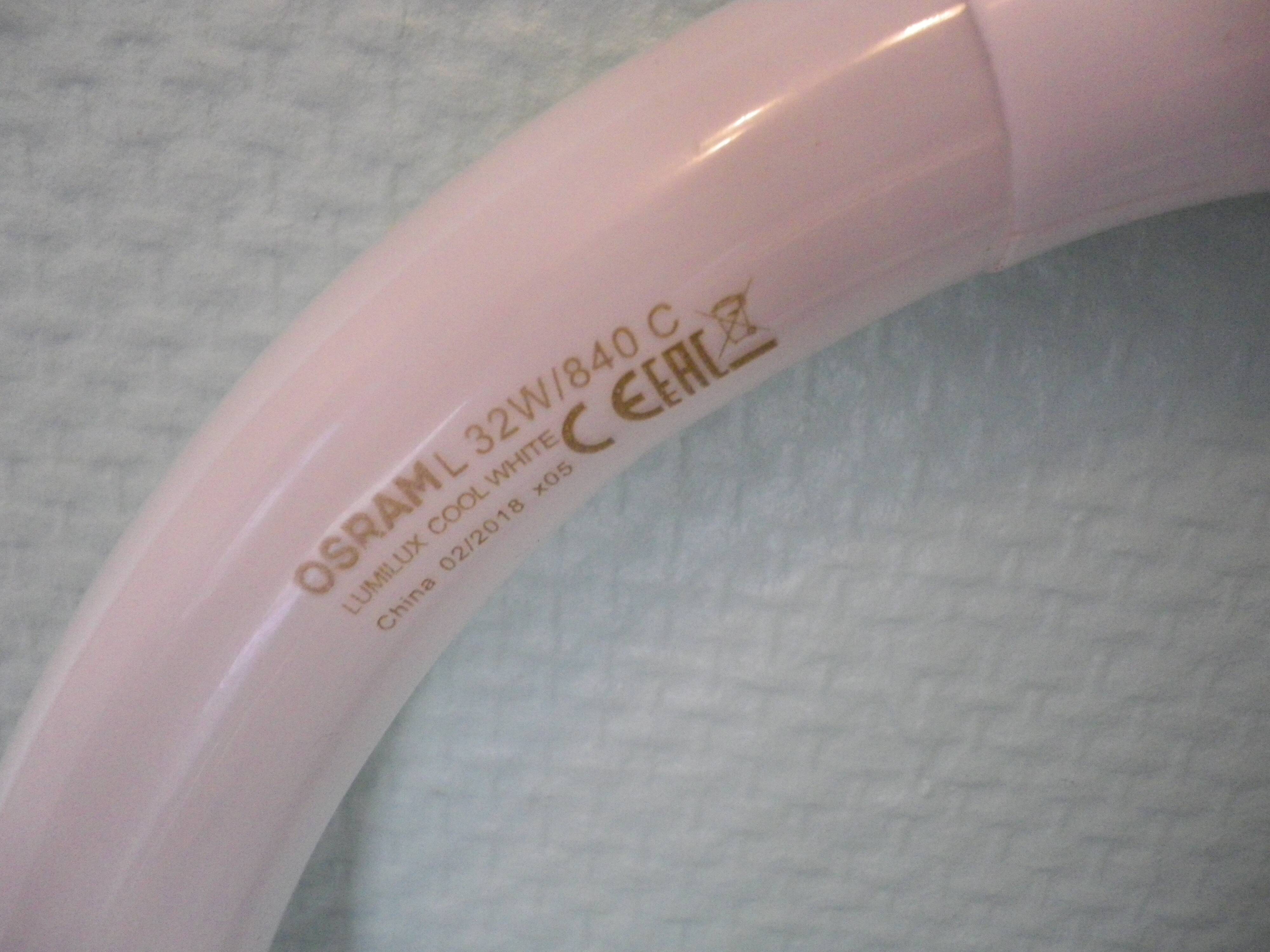 Round hand-painted ceramic ceiling light