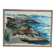 Swedish oil on canvas "At the Shore" by B. Blocking, vintage & framed 51x39cm