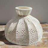 Lampshade pendant chandelier hook lace retro vintage