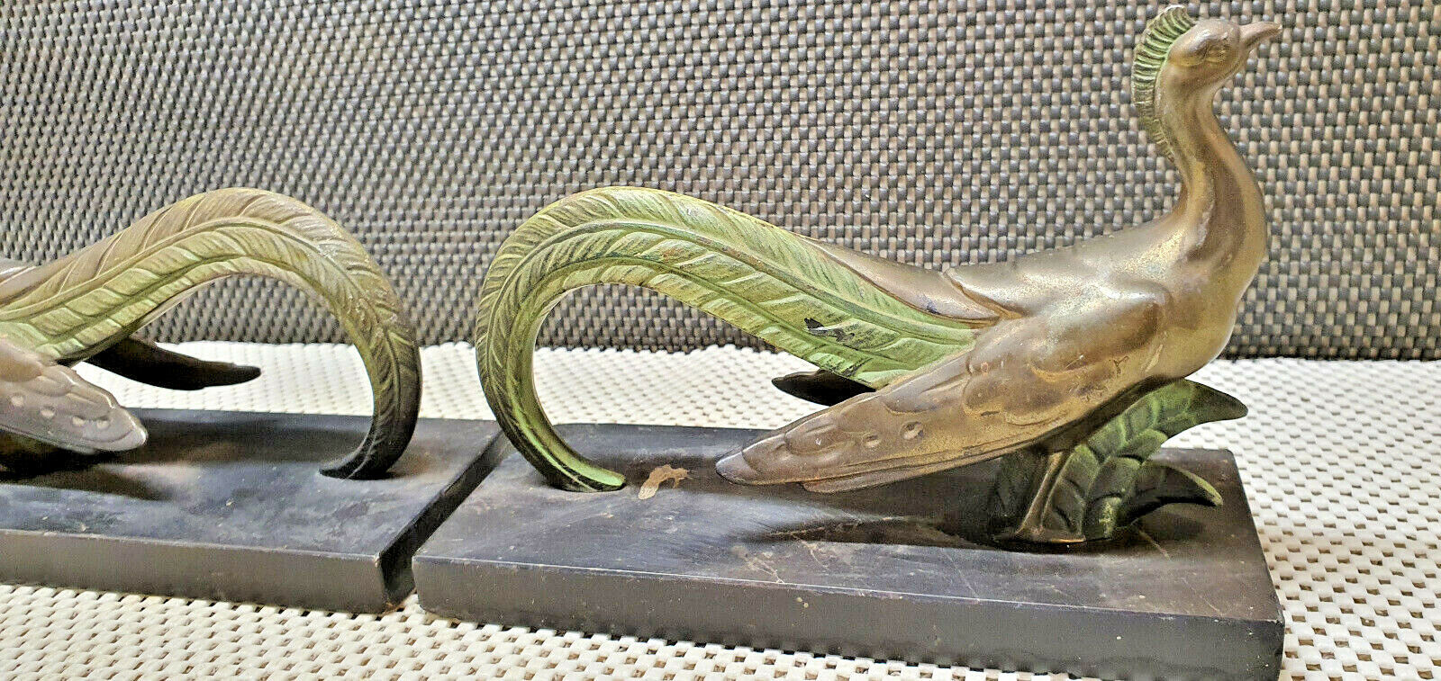 Pair of regulated and marble greenhouse books