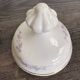 Porcelain Coffee Pot Decorated with Currants - Vintage 1900