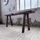 Banc console établi 1950