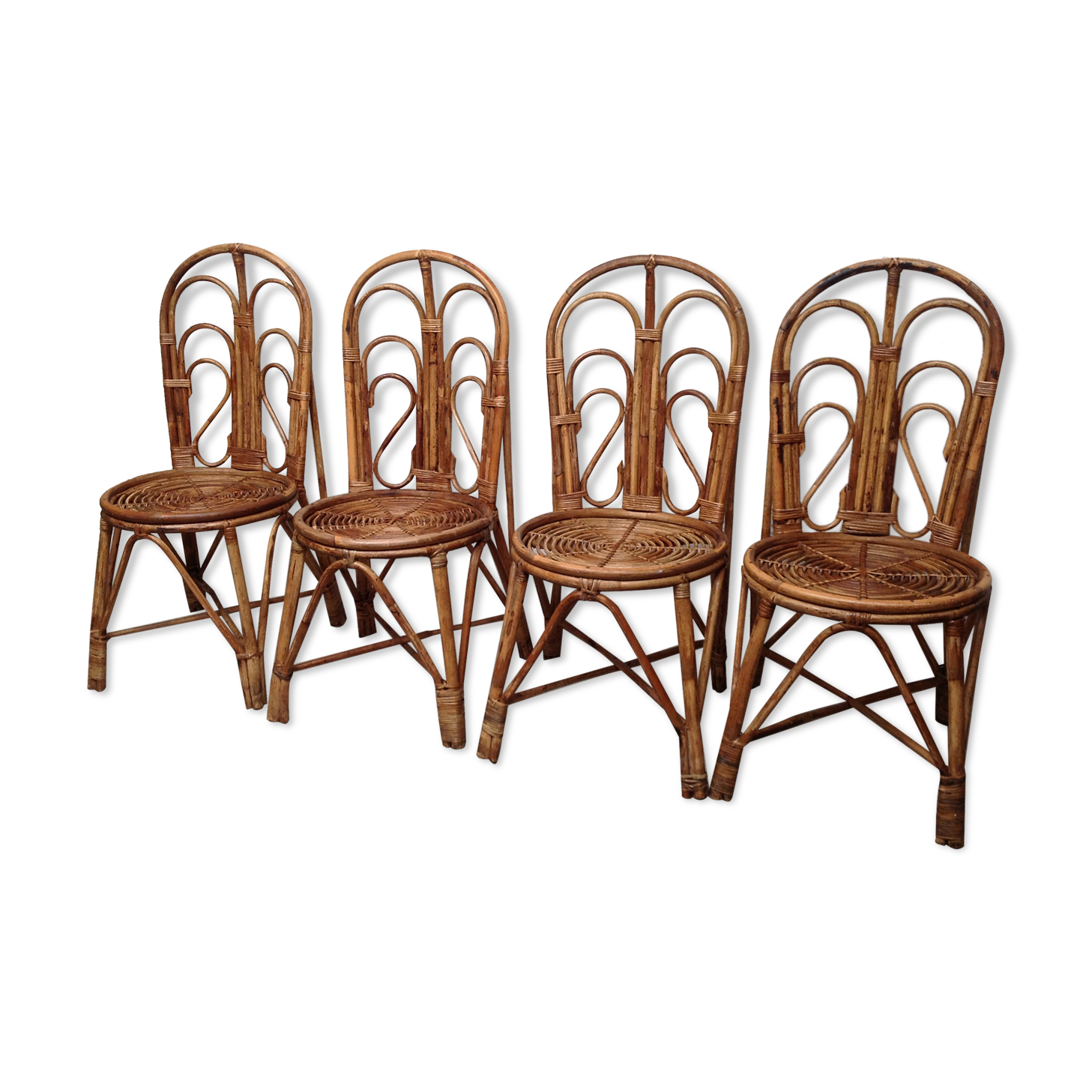 Vintage rattan chairs