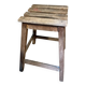 Tabouret bois vintage