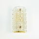 Pair Mid Century Scandinavian Glass & Brass Wall Lamps - C.Fagerlund, 1960s