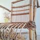 Paire de fauteuils anciens en rotin