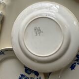 Mix and match 3 flat plates from Digoin.