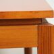 Table de repas vintage en teck extensible - 1960