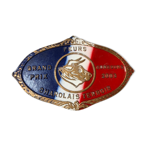 Plaque Concours Feurs, Charolais