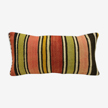 30x60 cm Kilim Cushion,Vintage Cushion Cover