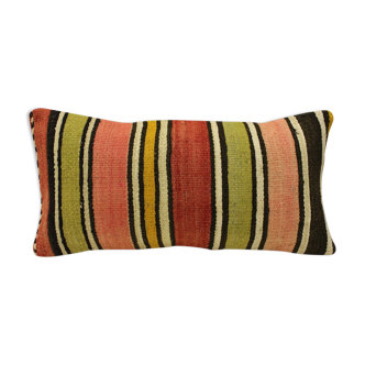 30x60 cm Kilim Cushion,Vintage Cushion Cover