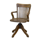 Fauteuil de bureau en bois