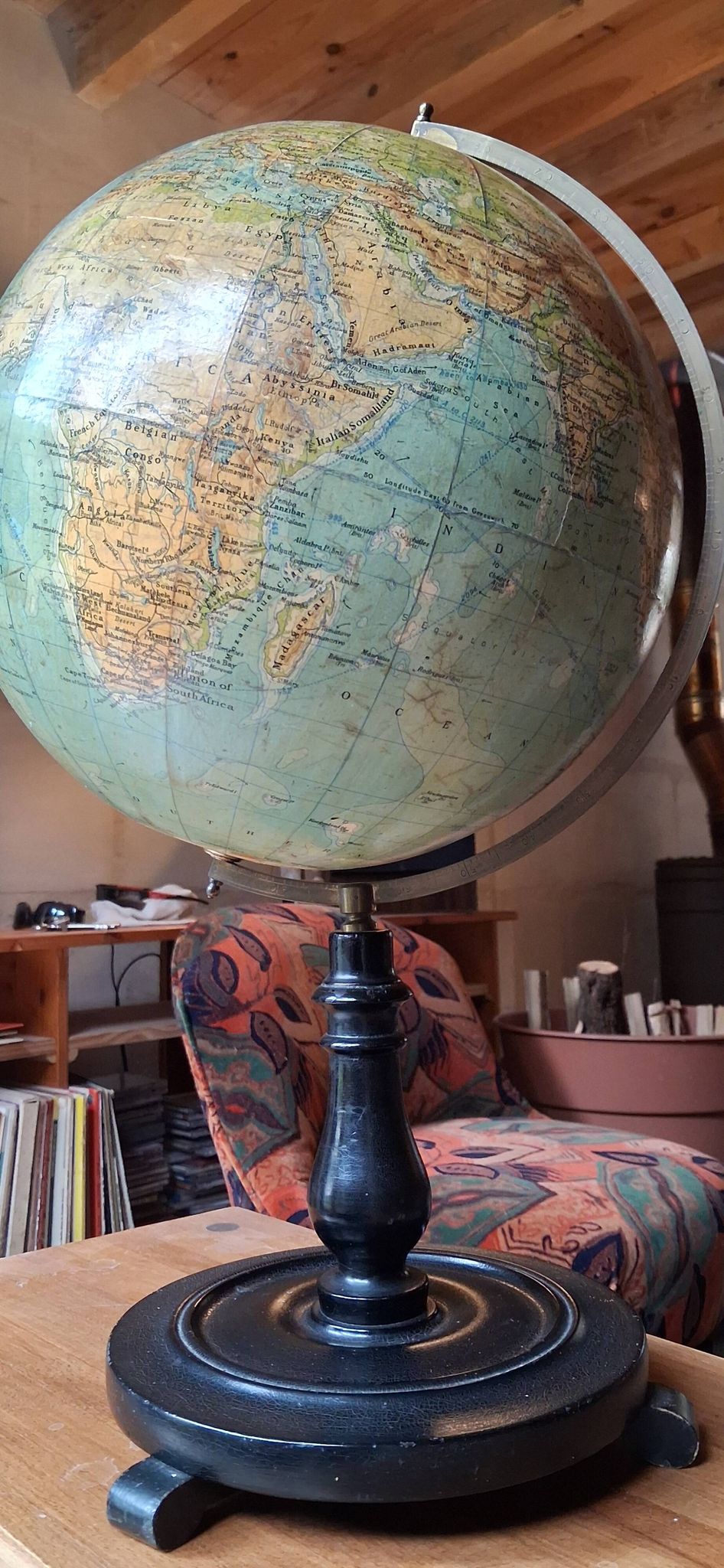 Globe terrestre 12inch après 1924