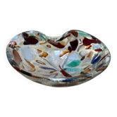 Vintage Murano glass ashtray/coin tray