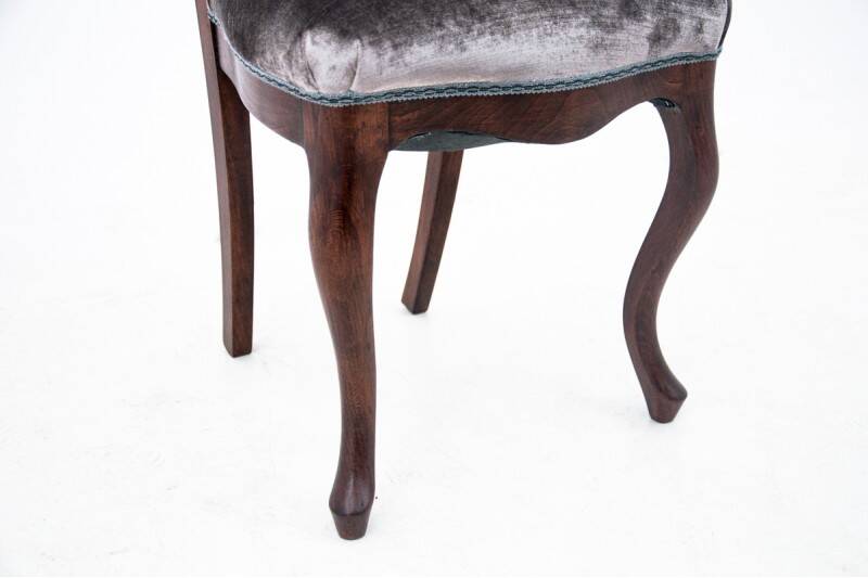 Antique chairs, Northern Europe, circa 1880. After restoration.