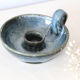 Candle holder, vintage pottery, Manziat, vintage