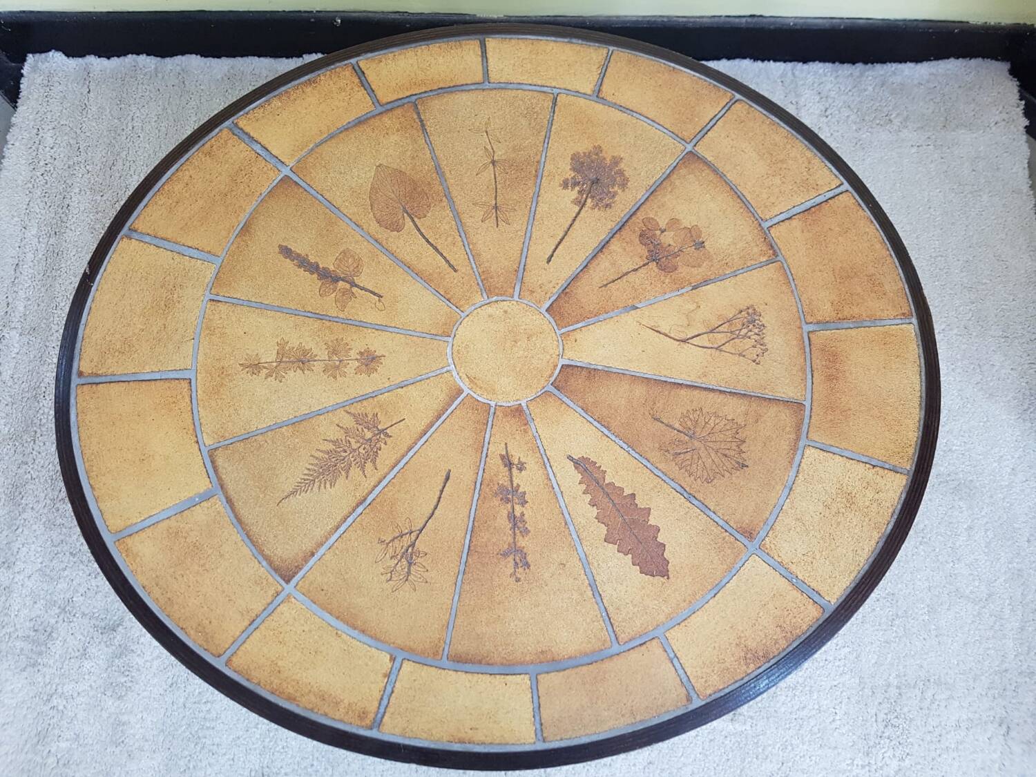 "Herbarium model" coffee table