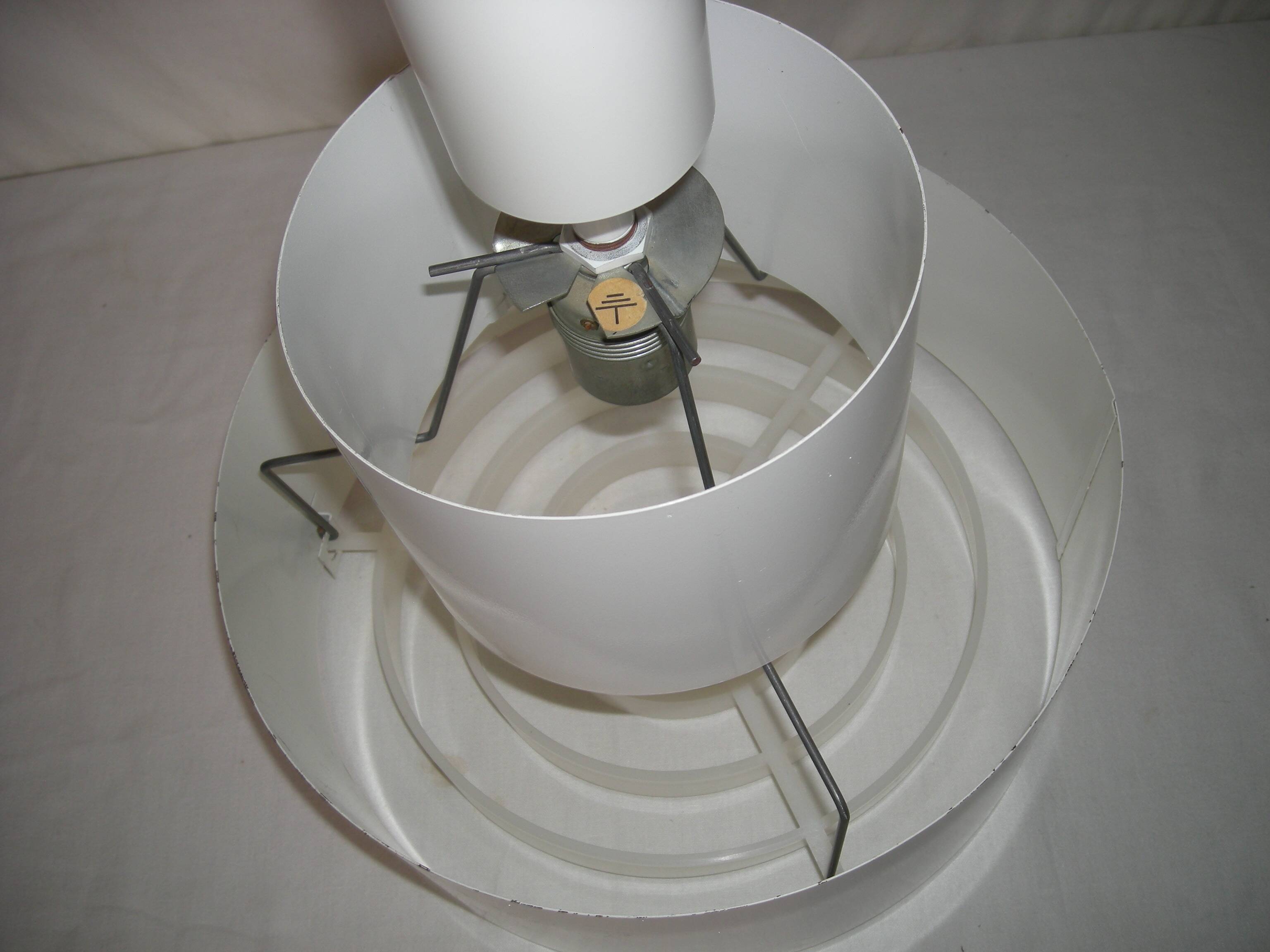 Scandinavian style pendant light from the 60s