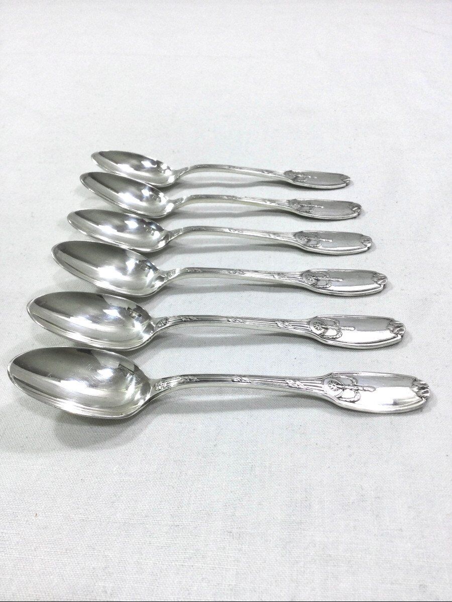 Christofle - 6 Teaspoons