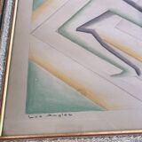 Dessins originaux art déco 1929 la paire