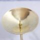 Art Deco style brass candle holder