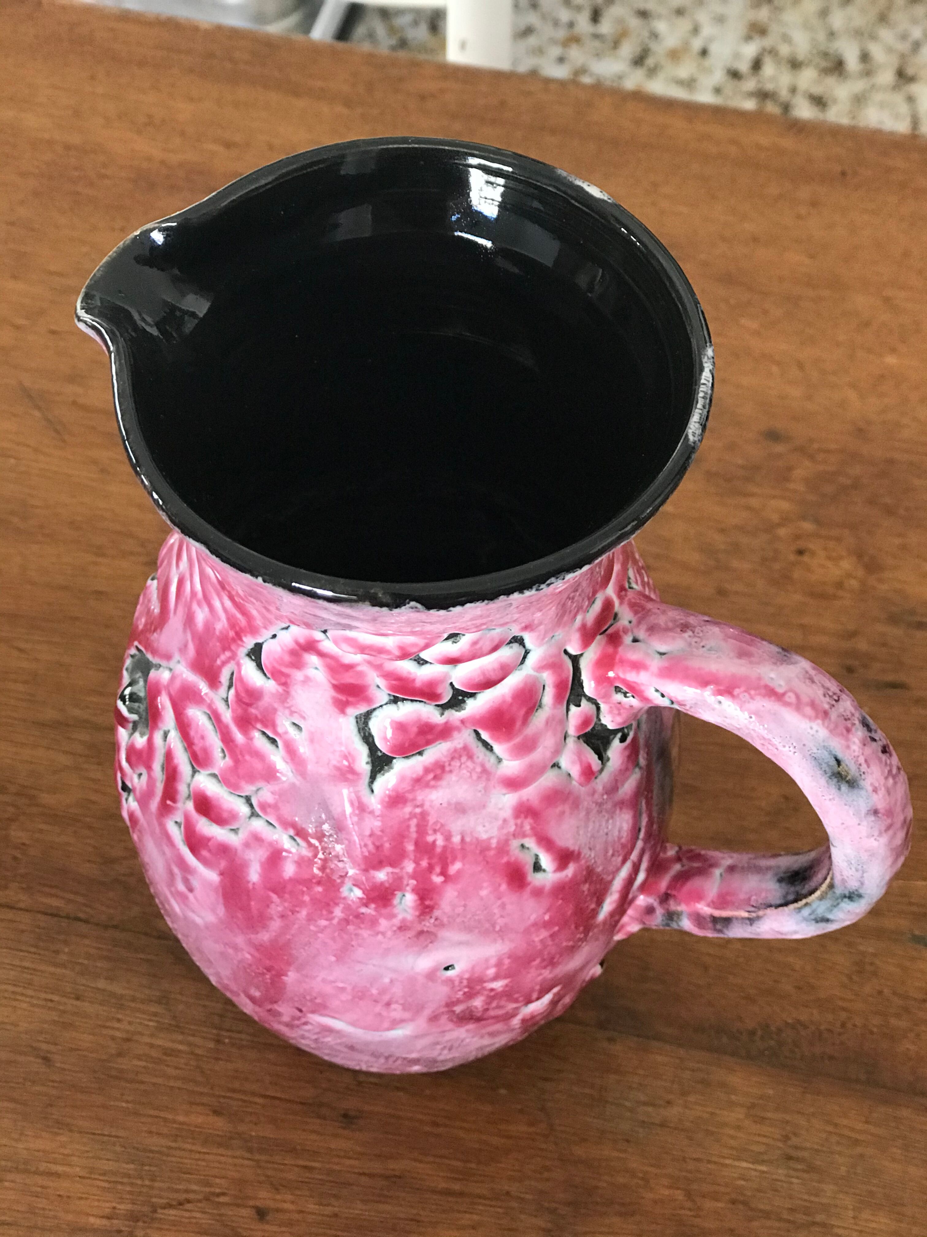 Ceramic pitcher