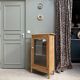 Vintage glass-fronted jam cupboard (renovated)