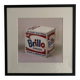 Affiche pop art original vintage réédition d’andy warhol « brillo box 1964 »