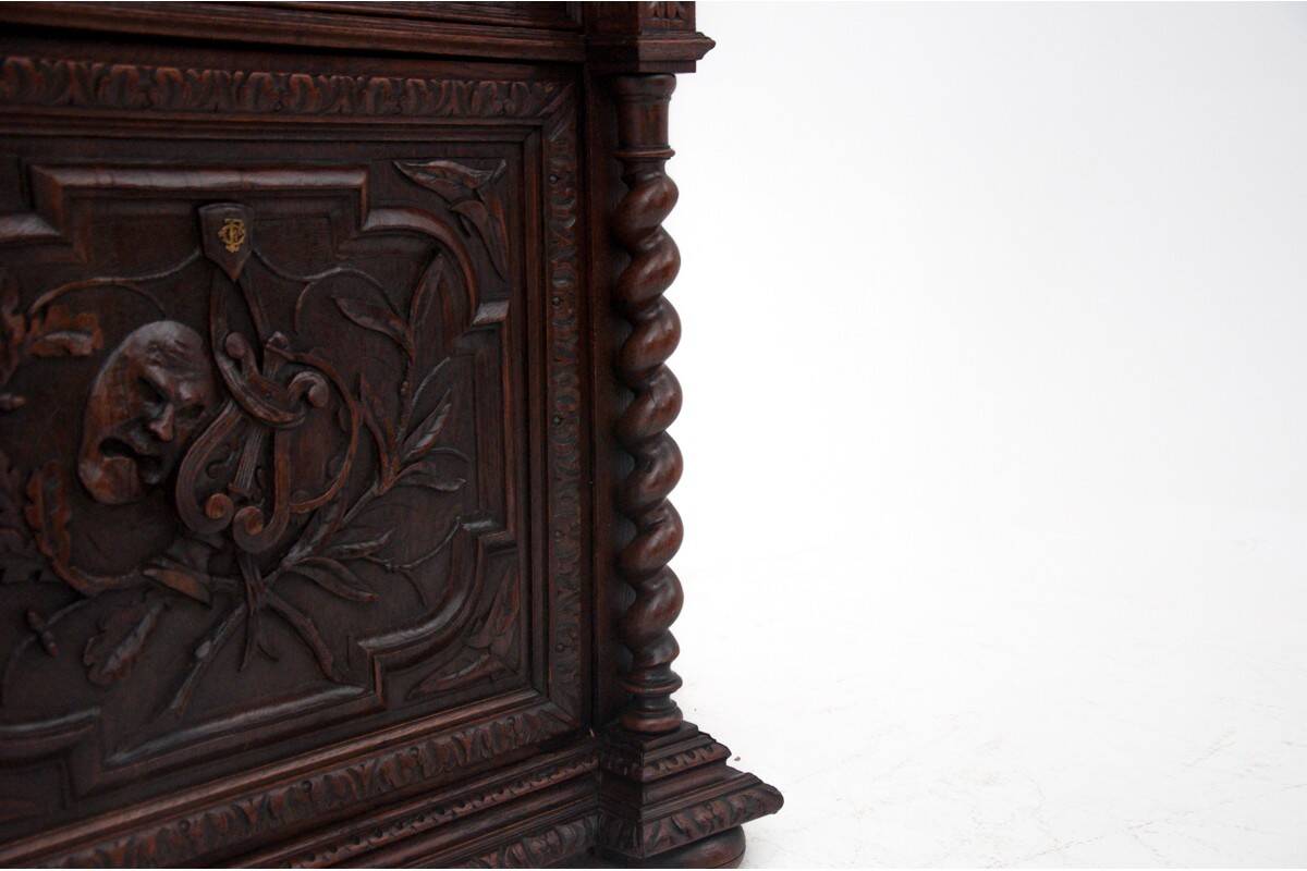 Renaissance cupboard, France, circa 1880.