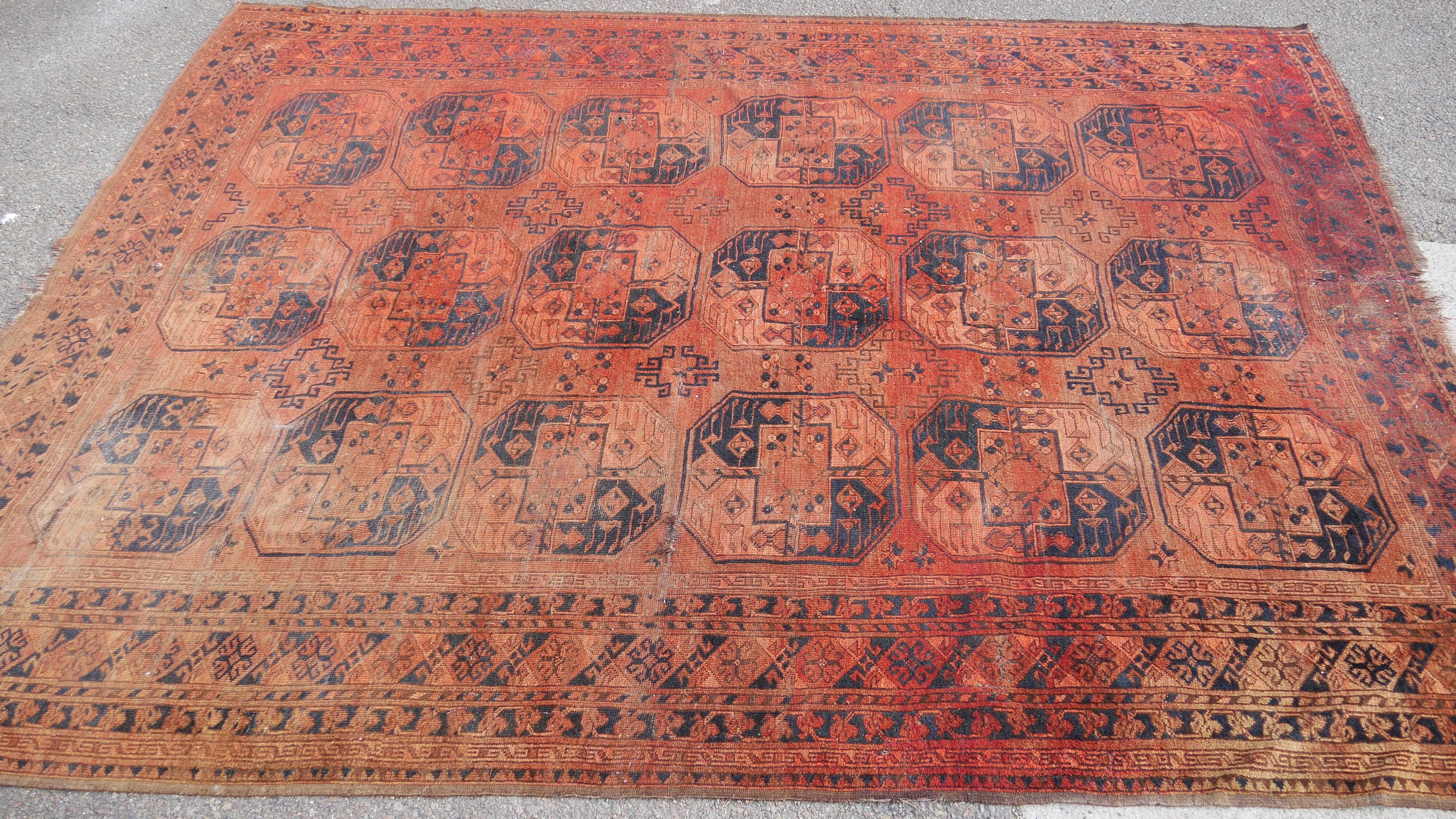 Afghan carpet ersari  285 x  225 cm