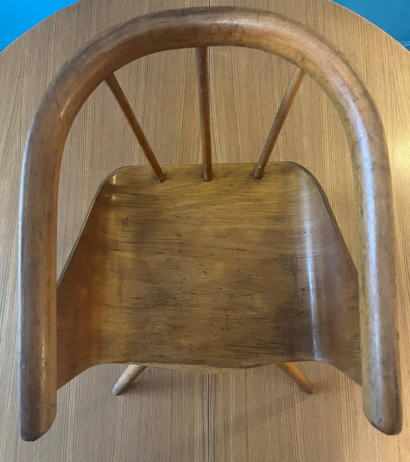 Baumann wooden children's armchair