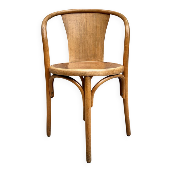 Fauteuil Fischel en bois courbé, début XXe