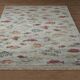 Oriental rug 200 x 300 cm - fish pattern