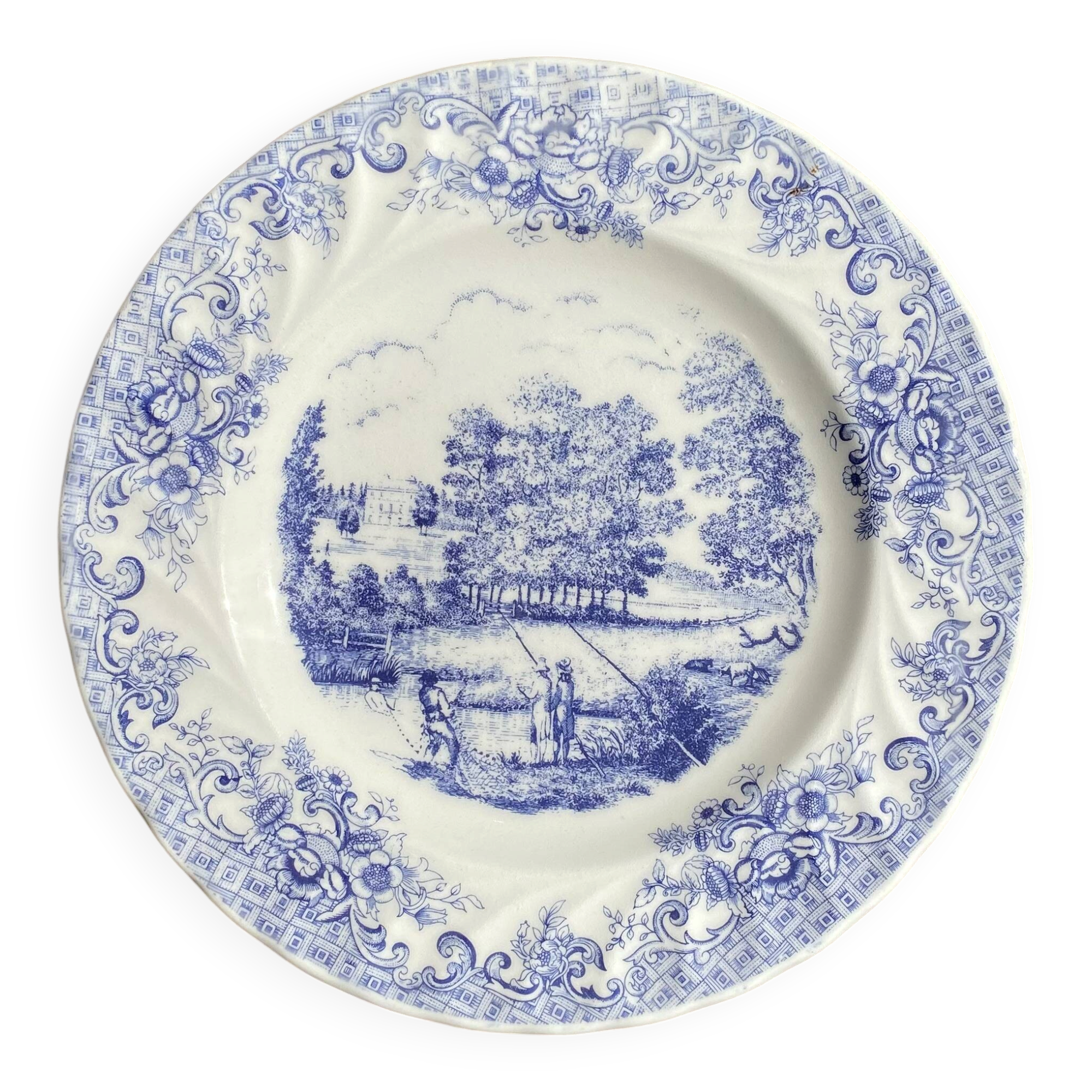 Set of vintage flat plates Ceraminter (Italy)