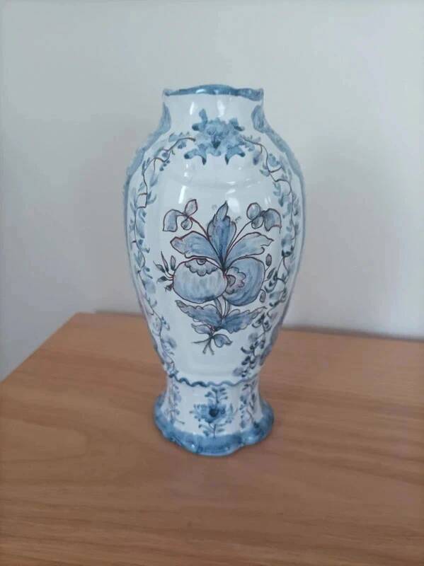 Antique vase signed