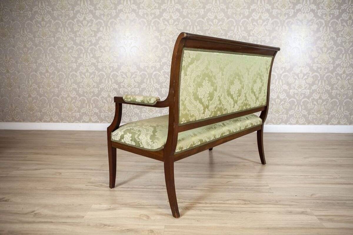 Late 19th Century English Walnut Furniture, Set of 5