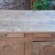 2-door, 2-drawer sideboard, old solid chestnut wood, raw wood