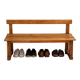 Petit banc en bois déco