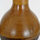 Jacaranda wood vase from the 80s