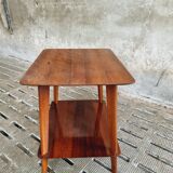 Retro trolley teak design 50s side table