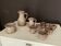 Stoneware coffee service. Vallauris.vintage