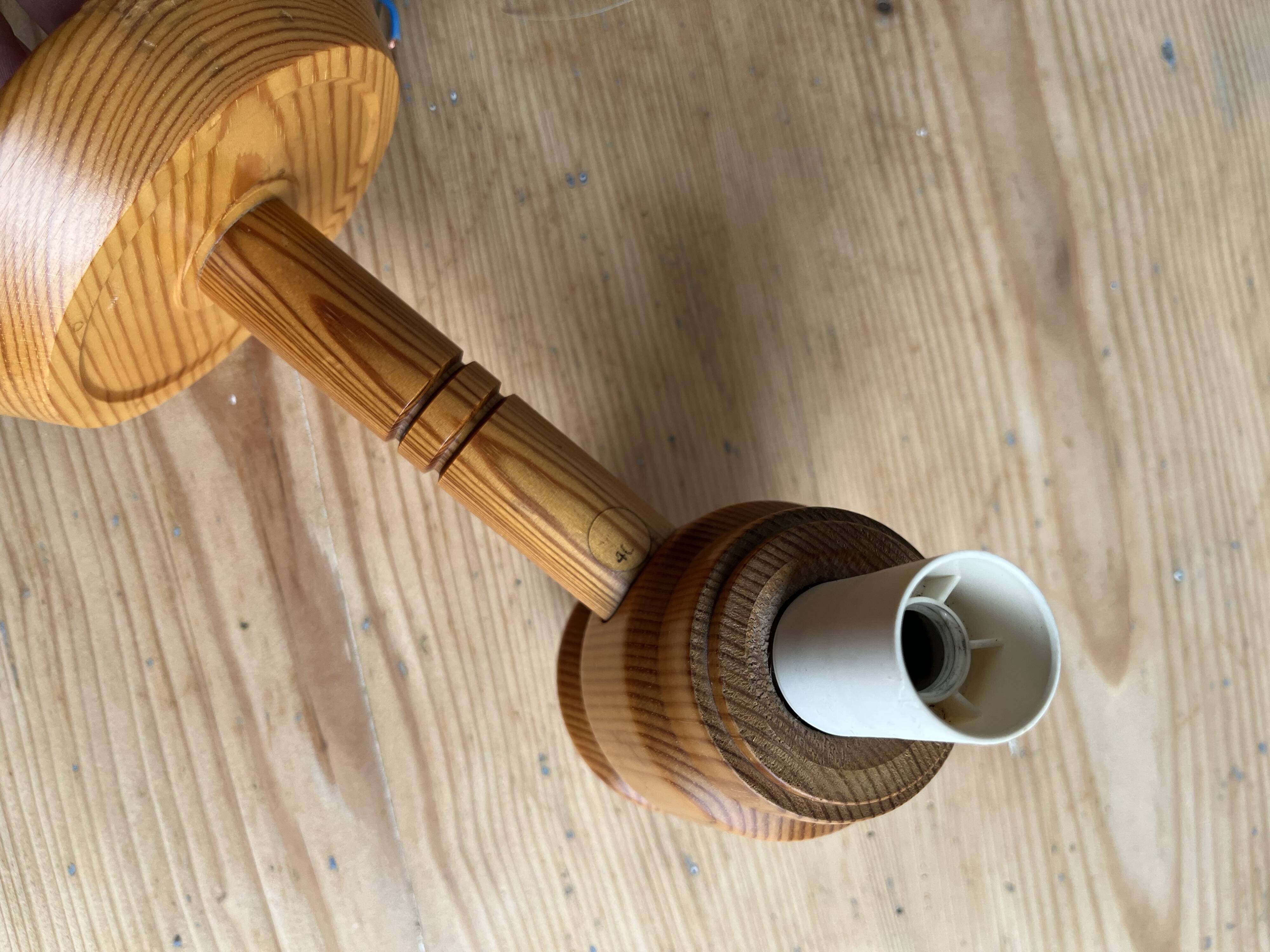 OPUS/ZIRKON vintage Ikea pine wall lamp